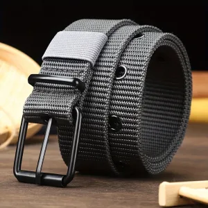 Trendy Porous Canvas Belt Perfect Gift for Youth