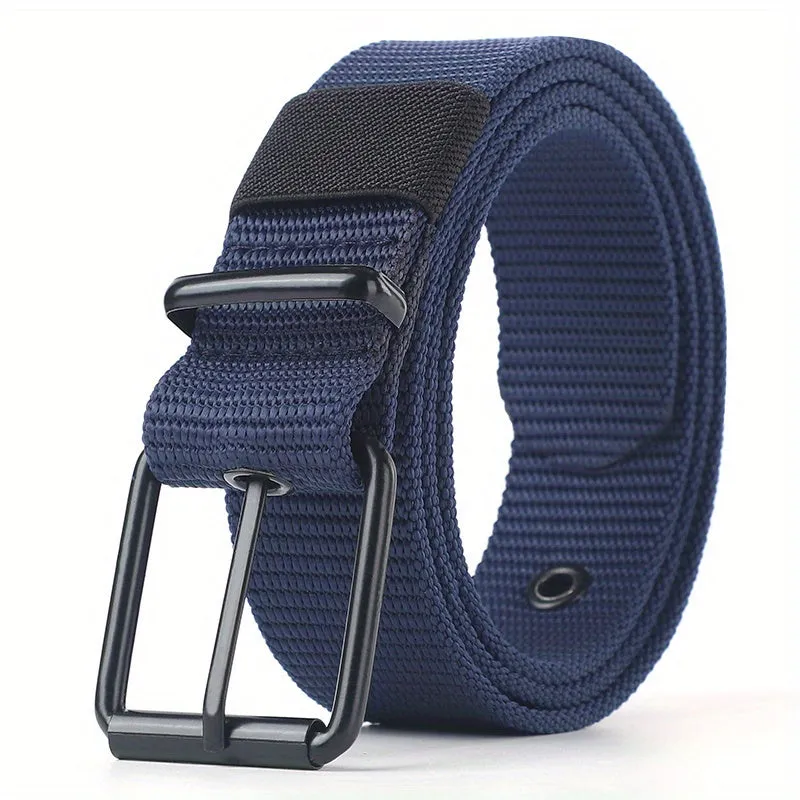 Trendy Porous Canvas Belt Perfect Gift for Youth