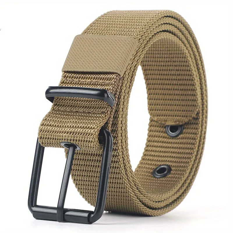 Trendy Porous Canvas Belt Perfect Gift for Youth