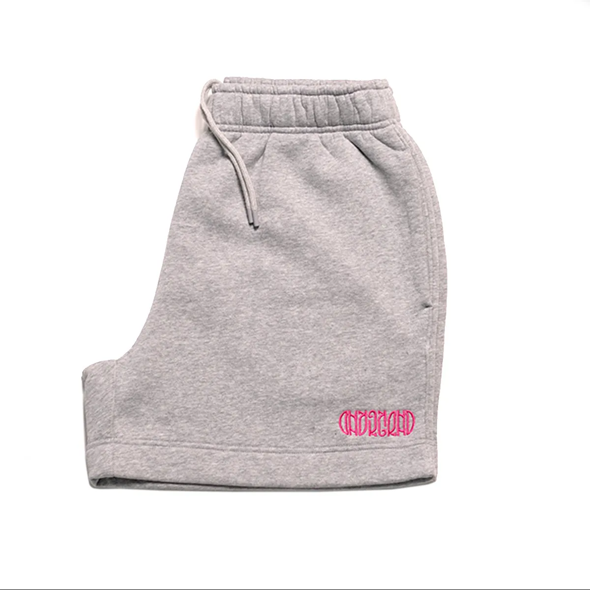 Underground Ambigram Shorts - Heather Grey