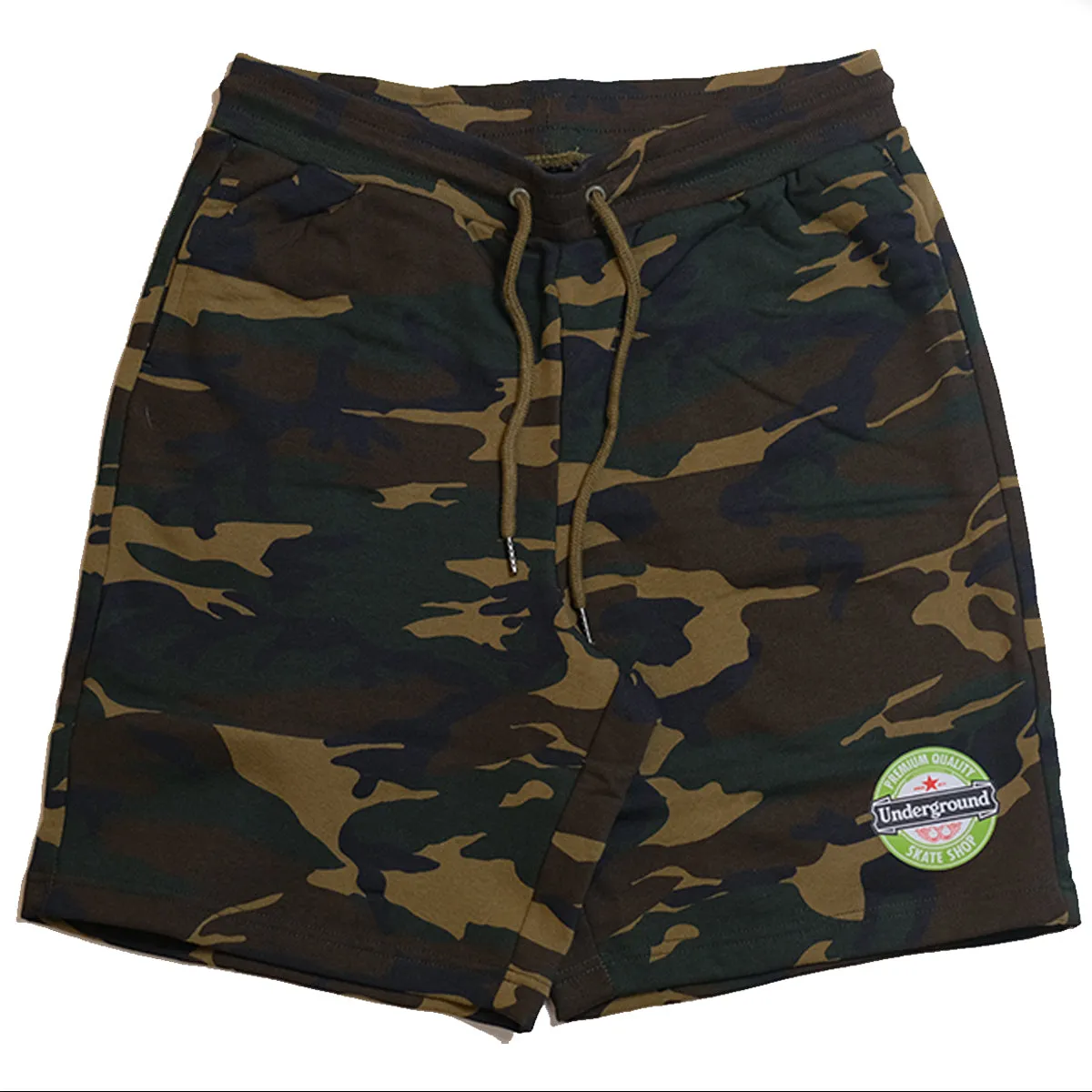 Underground "Beer" Shorts - Camo