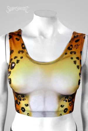 Woman's  'Leopard' Crop Top