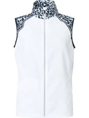 Women hills stretch wind vest