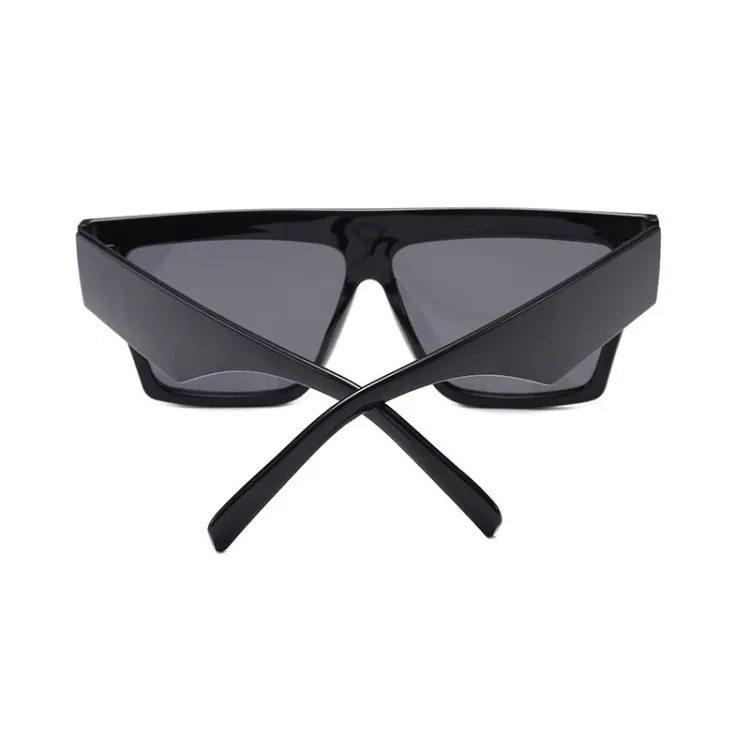 Women Oversized Square Frame Sunglasses Gradient Shades Sun Glasses(C3)