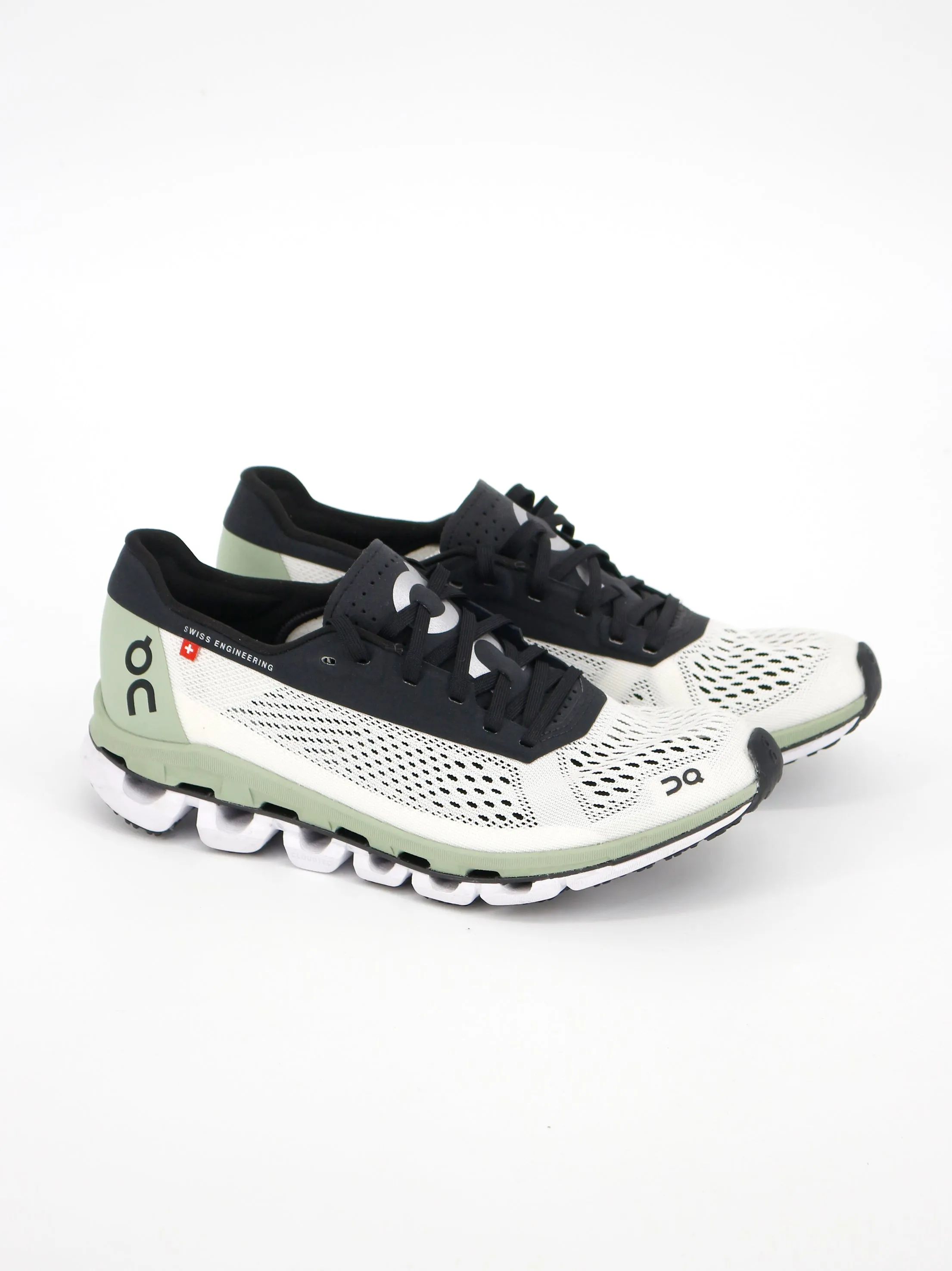 Women's Color Block Running Shoes,Off White