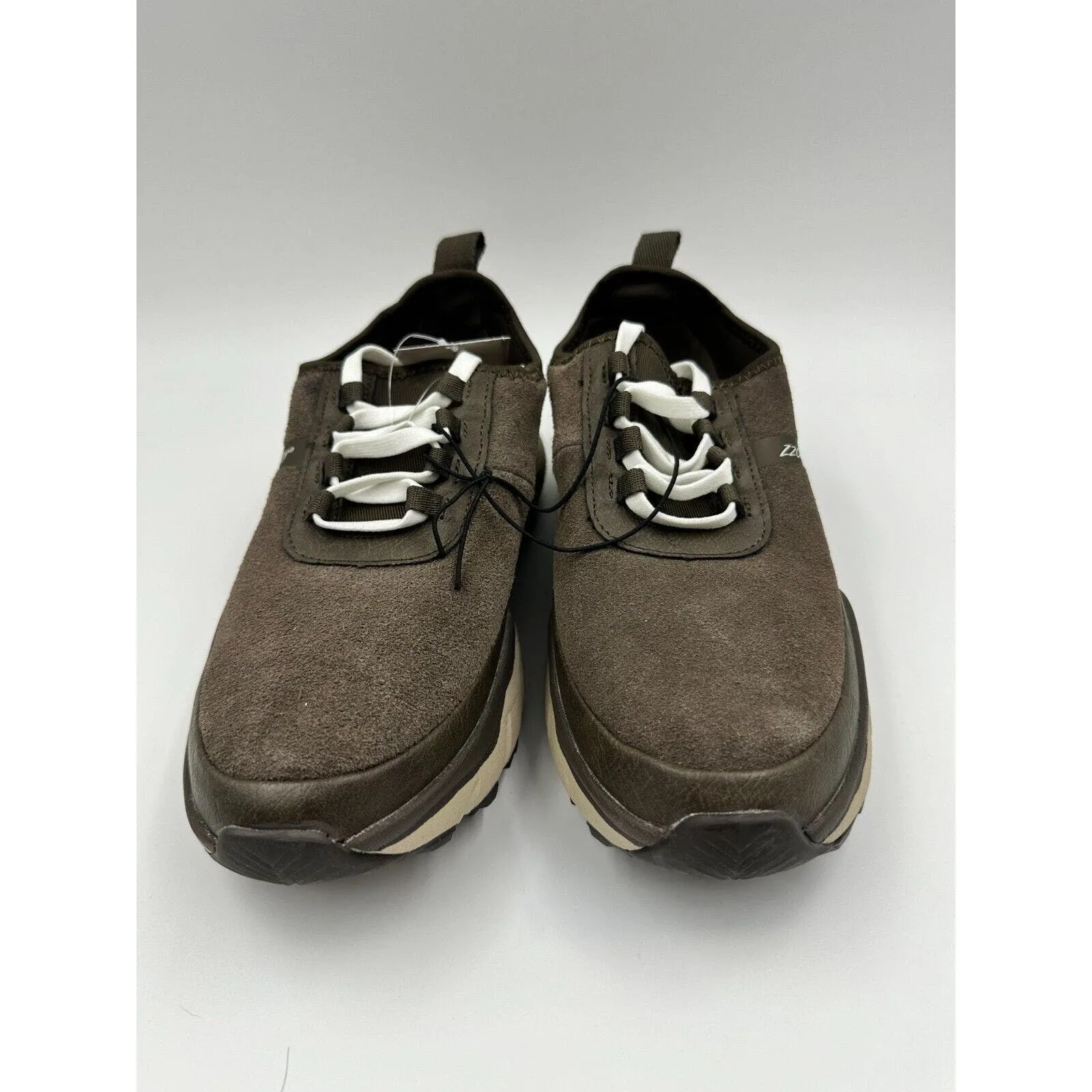 Women's Size 5, Brown Suede Casual Sneakers