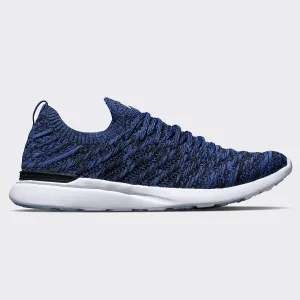 Women's TechLoom Wave Black / Cobalt / Melange