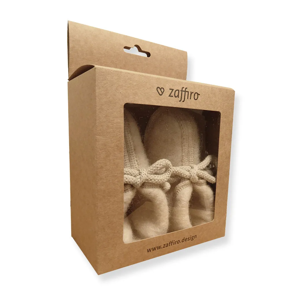 Zaffiro - Baby shoes | wollen babypantoffel